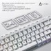 Клавиатура Ajazz AK680 MAX Magnetic Switch RGB USB White (AK680-WM-W-A)