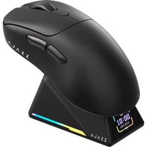 Мышка Ajazz AJ179 APEX Wireless/Bluetooth/USB Charging Dock Black (AJM179-A-B)