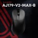 Мышка Ajazz AJ179 V2 MAX Wireless/Bluetooth/USB Black (AJ179-V2-MAX-B)
