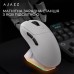 Мышка Ajazz AJ179PRO Wireless/Bluetooth/USB Charging Dock White (AJ179-PRO-W)
