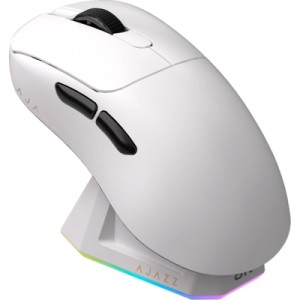Мышка Ajazz AJ179PRO Wireless/Bluetooth/USB Charging Dock White (AJ179-PRO-W)