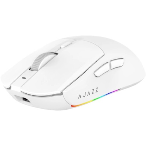Мышка Ajazz AJ139 V2 MC Wireless/Bluetooth/USB White (AJ139-V2-MC-W)