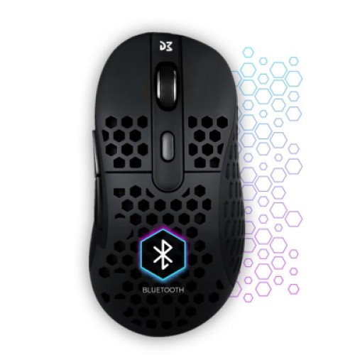 Мышка Dream Machines DM6 Holey Trio Wireless/Bluetooth/USB Black (DM6_HOLEY_TRIO)
