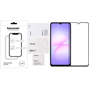 Стекло защитное BeCover Samsung Galaxy A07 SM-A075 Black (713731)