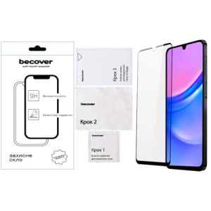 Стекло защитное BeCover Samsung Galaxy A17 5G SM-A176 Black (713732)
