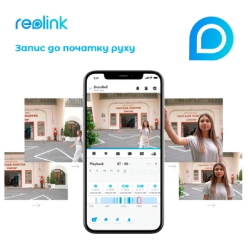 Дверной звонок Reolink Video Doorbell WiFi (D340W)