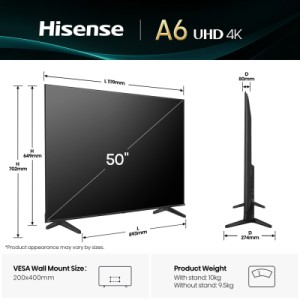 Телевизор Hisense 50A6Q