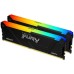 Модуль памяти для компьютера DDR4 16GB (2x8GB) 3200 MHz Beast Black Kingston Fury (ex.HyperX) (KF432C16BB2AK2/16WP)