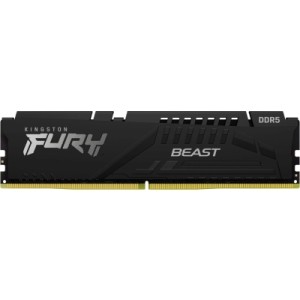 Модуль памяти для компьютера DDR5 64GB 5600 MHz Beast Black Kingston Fury (ex.HyperX) (KF556C40BB-64)