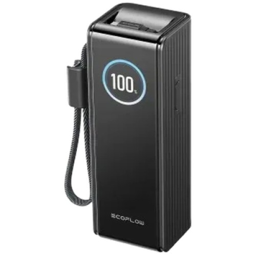 Батарея универсальная EcoFlow RAPID Power Bank 25000mAh with cables black (EF-RAPID25K100W-B-EU)