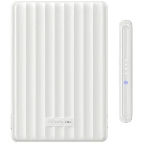 Батарея универсальная EcoFlow RAPID Mag Power Bank 5000mAh white (EF-RAPIDQI1-5K-W-EU)