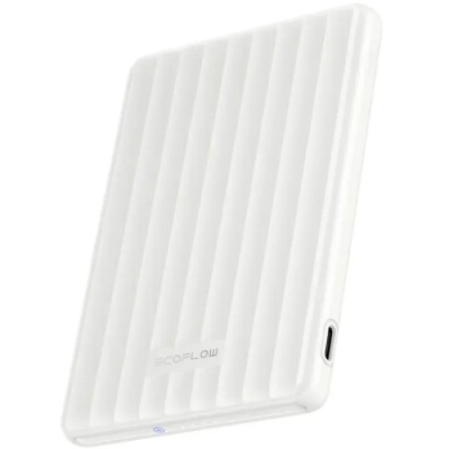 Батарея универсальная EcoFlow RAPID Mag Power Bank 5000mAh white (EF-RAPIDQI1-5K-W-EU)