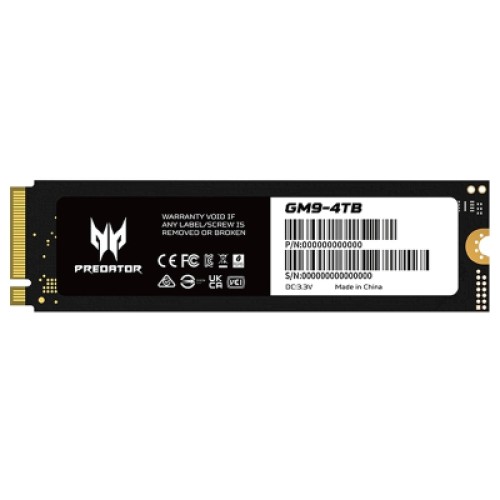 Накопитель SSD M.2 2280 2TB GM9 Acer Predator (BL.9BWWR.137)