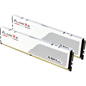 Модуль памяти для компьютера DDR5 64GB (2x32GB) 6000 MHz Flare X5 Matte White G.Skill (F5-6000J3636F32GX2-FX5W)