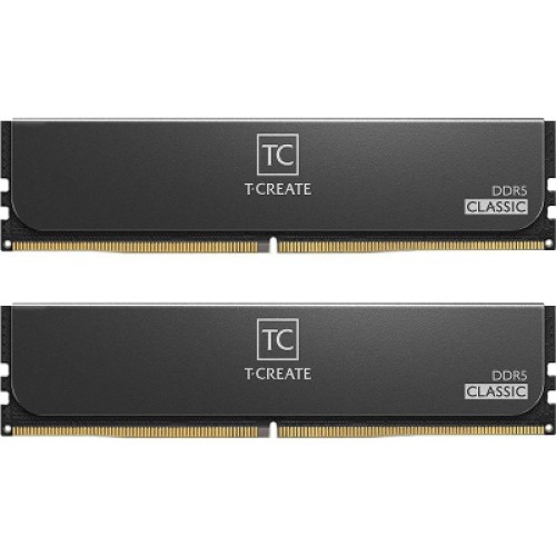 Модуль памяти для компьютера DDR5 32GB (2x16GB) 5600 MHz T-Create Classic Black Team (CTCCD532G5600HC46DC01)