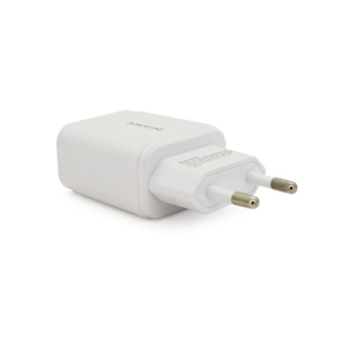 Зарядное устройство BOROFONE 2xUSB + cable USB to Lightning 2.4A 1.0m white (BA37ALW)