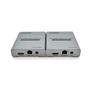 Адаптер HDMI extender 120m CAT5E/6 4K 1080P Voltronic (YT-SCPE HDM-100m1080Р+A)