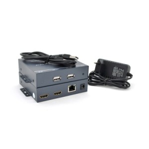 Адаптер HDMI extender 200m CAT5E/6 1080P 3D USB control Voltronic (YT-SCPE HDM-200m1080Р-USB)