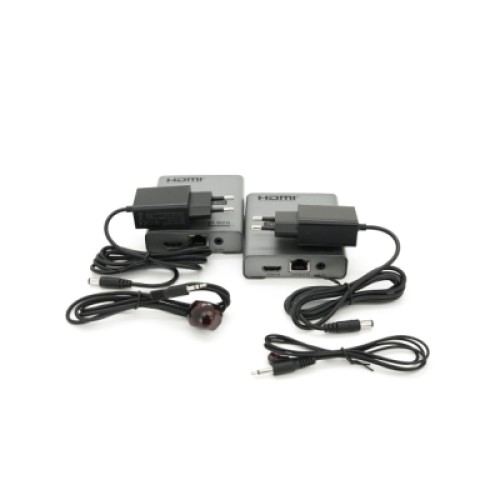 Адаптер HDMI extender 120m CAT5E/6 4K 60Hz Voltronic (YT-SCPE HDM-120m4K60HZ)