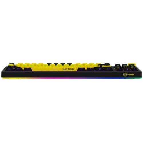 Клавиатура Lorgar KBP70TKLW Wireless TKL Mechanical Pro UA Black/Yellow (LRG-KBP70TKLW-YL-US)