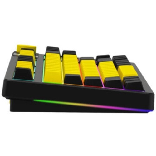 Клавиатура Lorgar KBP70TKLW Wireless TKL Mechanical Pro UA Black/Yellow (LRG-KBP70TKLW-YL-US)