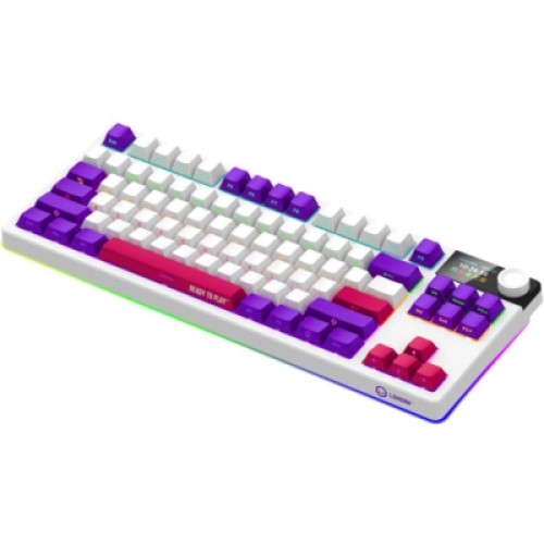 Клавиатура Lorgar KBP70TKLW Wireless TKL Mechanical Pro UA White (LRG-KBP70TKLW-WH-US)