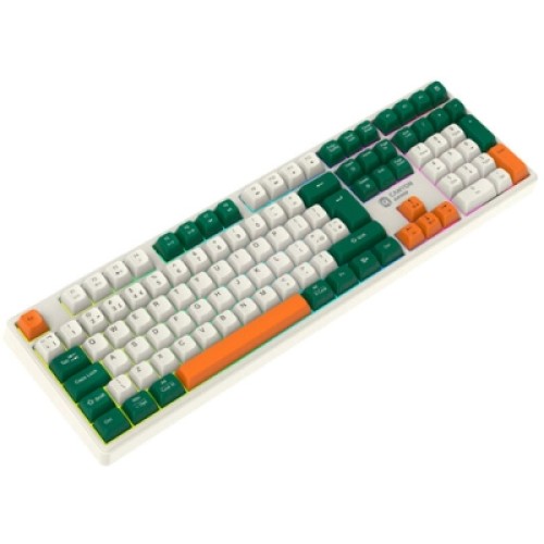 Клавиатура Canyon Shadder GKW-11 RGB Silent Wireless/Bluetooth/USB UA White (CND-SKBW11)