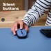 Мышка Trust Yvi+ Silent Wireless/Bluetooth Dark Blue (25514)