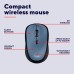 Мышка Trust Yvi+ Silent Wireless/Bluetooth Dark Blue (25514)