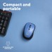 Мышка Trust Yvi+ Silent Wireless/Bluetooth Dark Blue (25514)