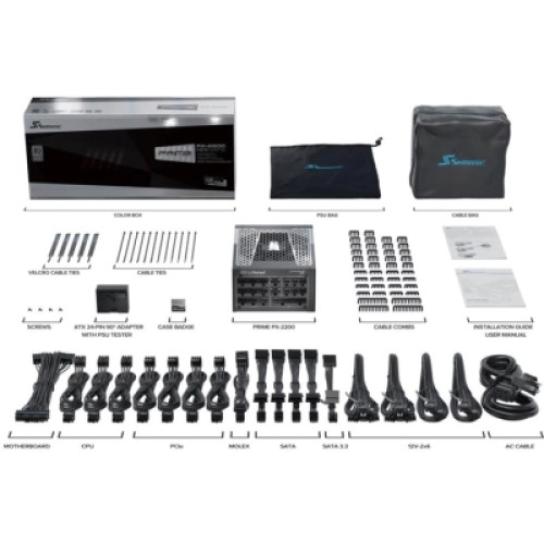 Блок питания Seasonic 2200W (PRIME PX 2200-ATX31)
