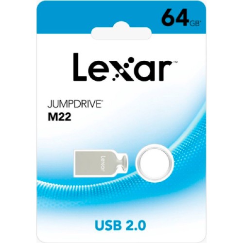 USB флеш накопитель Lexar 64GB JumpDrive M22 USB2.0 (LJDM022064G-BNJNG)