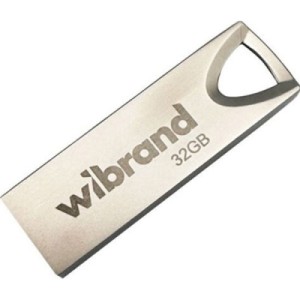 USB флеш накопитель Wibrand 32GB Taipan Silver USB 2.0 (WI2.0/TA32U2S)