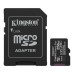 Карта памяти Kingston 256GB microSDXC class 10 UHS-I V10 A1 Canvas Select Plus (SDCS3/256GB)