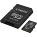 Карта памяти Kingston 128GB microSDXC class 10 UHS-I U3 V30 A1 Canvas Select Plus (SDCS3/128GB)