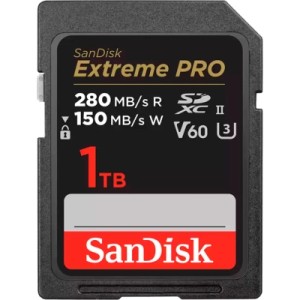 Карта пам'яті SanDisk 1TB SDXC class 10 UHS-II U3 V60 Extreme Pro (SDSDXEP-1T00-GN4IN)