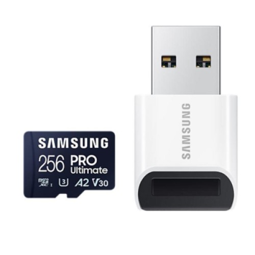 Карта памяти Samsung 256GB microSDXC class 10 UHS-I U3 V30 A2 Pro Ultimate (MB-MY256SB/WW)