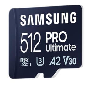 Карта памяти Samsung 512GB microSDXC class 10 UHS-I U3 V30 A2 Pro Ultimate (MB-MY512SB/WW)