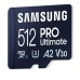Карта памяти Samsung 512GB microSDXC class 10 UHS-I U3 V30 A2 Pro Ultimate (MB-MY512SB/WW)