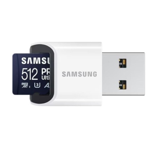 Карта памяти Samsung 512GB microSDXC class 10 UHS-I U3 V30 A2 Pro Ultimate (MB-MY512SB/WW)