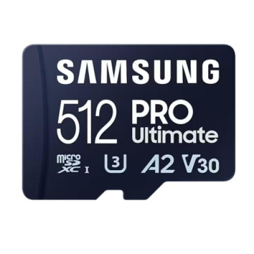 Карта памяти Samsung 512GB microSDXC class 10 UHS-I U3 V30 A2 Pro Ultimate (MB-MY512SB/WW)