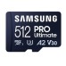 Карта памяти Samsung 512GB microSDXC class 10 UHS-I U3 V30 A2 Pro Ultimate (MB-MY512SB/WW)