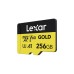 Карта памяти Lexar 256GB microSDXC class 10 UHS-II U3 V60 A1 Professional Gold (LMSGOLD256G-BNNNG)