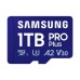 Карта памяти Samsung 1TB microSDXC class 10 UHS-I U3 V30 A2 Pro Plus (MB-MD1T0SA/EU)