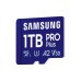 Карта памяти Samsung 1TB microSDXC class 10 UHS-I U3 V30 A2 Pro Plus (MB-MD1T0SA/EU)