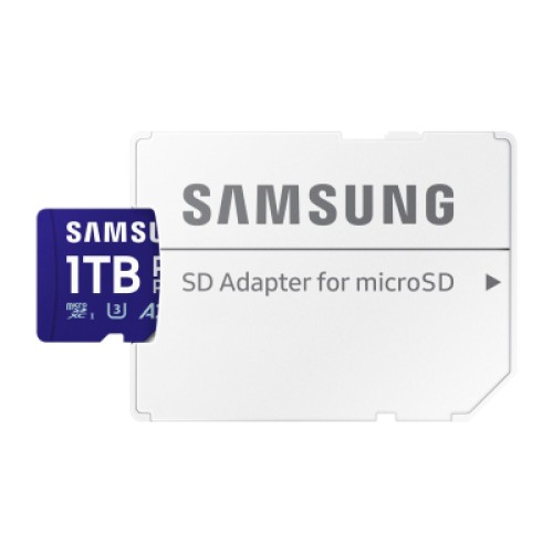 Карта памяти Samsung 1TB microSDXC class 10 UHS-I U3 V30 A2 Pro Plus (MB-MD1T0SA/EU)