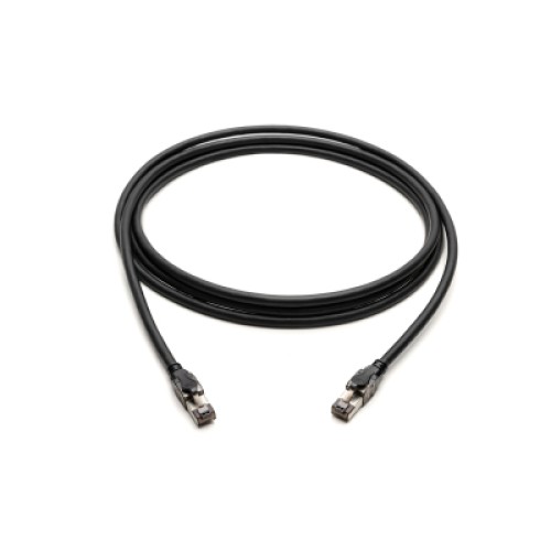 Патч-корд 1м, S/FTP, cat 8.1, AWG 24/7, LSZH, black Digitus (DK-1843-010)