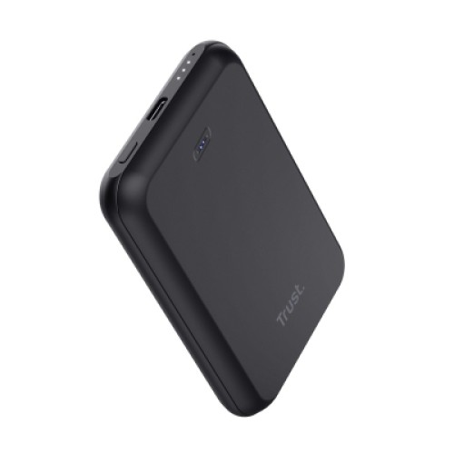 Батарея универсальная Trust 5000mAh Magnetic, USB-C, MagSafe, 15W, black (24877_TRUST)
