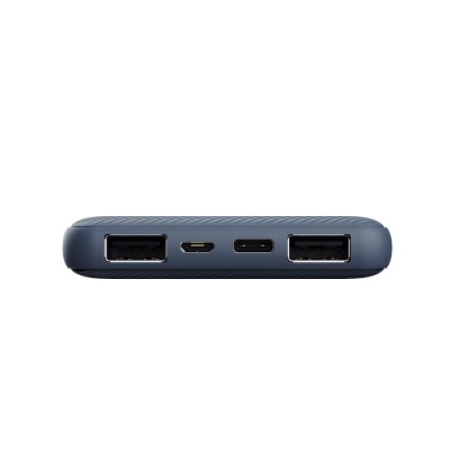 Батарея универсальная Trust 10000mAh Primo ECO, 2хUSB-A/USB-C, 15W, blue (25028_TRUST)