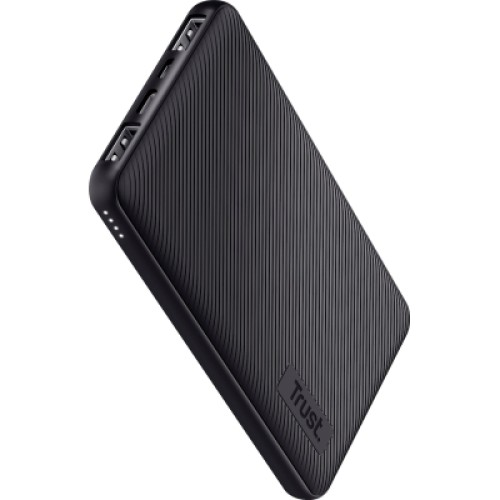 Батарея универсальная Trust 10000mAh Primo ECO, 2хUSB-A/USB-C, 15W, black (24678_TRUST)